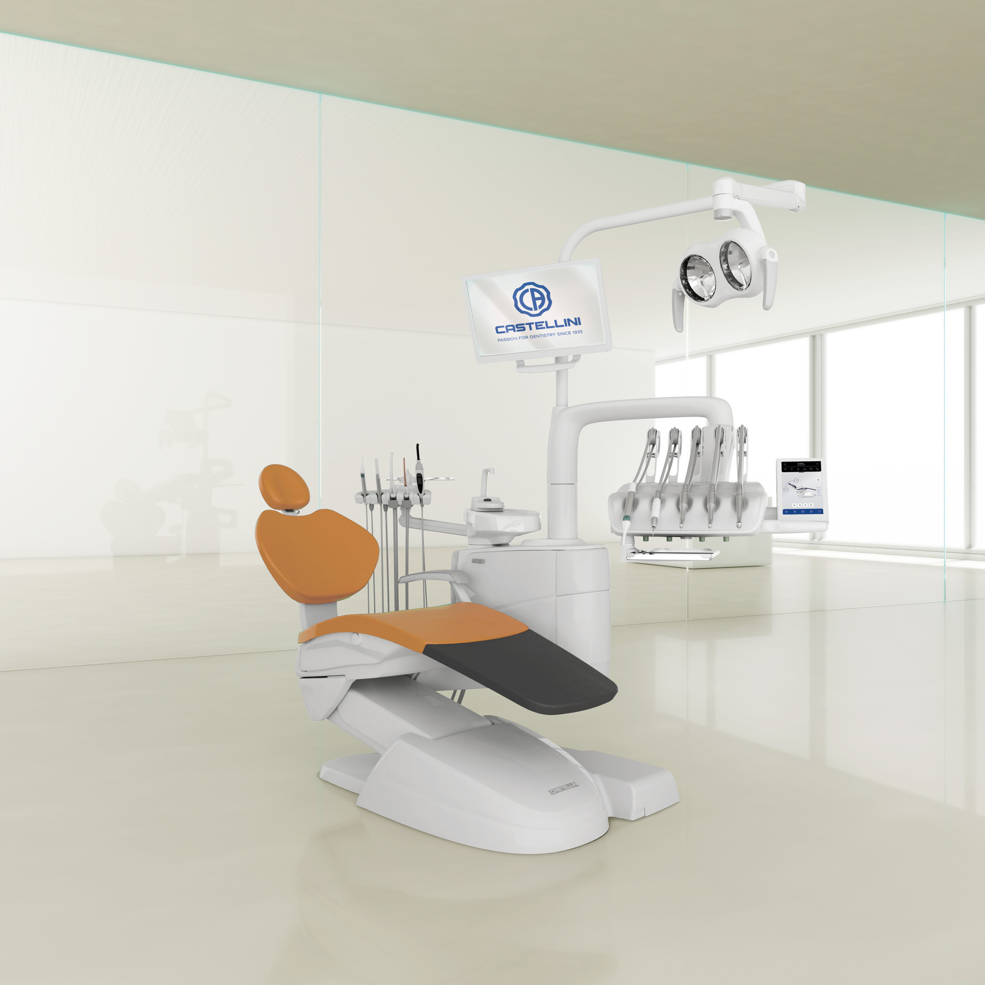  یونیت دندانپزشکی کاستلینی مدل skema 6 